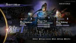 All Character Warriors Orochi 3 Ultimate Definitive Edition