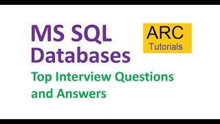 MS SQL Server - Top Interview Questions and Answers - Part 2