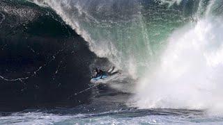 Mike Stewart Rides the Giant Waves of Shipstern Bluff