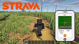 I added Strava to Minecraft