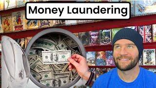 Money Laundering And Selling Comic Books