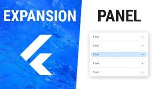 Flutter ExpansionPanel Widget