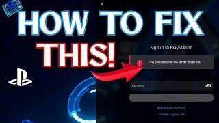 How To Fix PS Remote Play ''The connection to the server timed out''