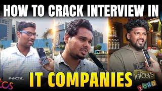 Interview Tips and Tricks to crack IT Companies - IT Employees advice  | interview tips tamil