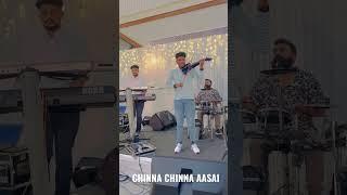 Chinna chinna aasai violin cover Ft Jyothiss