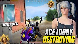 Aquos R2  | Destroying Ace Looby | New Update 3.3  | R2 PUBG Test 2024