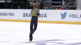 2015 ISU Junior Grand Prix of Figure Skating Men Free Skate Daniil BERNADINER RUS