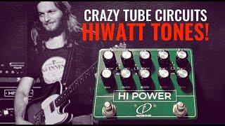 David Gilmour's guitar tone in a box! Crazy Tube Circuits Hi Power Hiwatt and Power Boost.