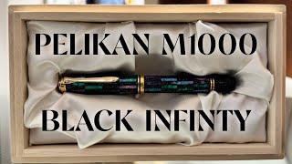 The incredible Pelikan M1000 Raden Black Infinity