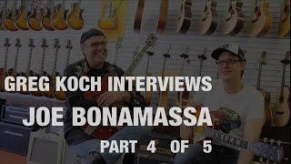 Joe Bonamassa Interviewed By Greg Koch At Wildwood Guitars (Part 4 of 5) • Wildwood Guitars