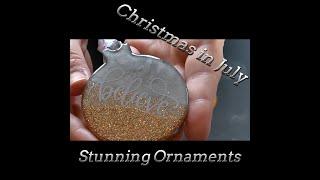 Christmas in July....Stunning Silver and Gold Ornaments/ EP 3