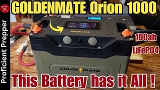 GOLDENMATE Orion 1000 - The Battery That Will CHANGE Everything