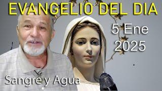 Evangelio Del Dia Hoy - Domingo 5 Enero 2025- Sangre y Agua