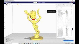 Basic tree supports in Cura 4.9.1