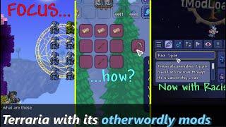 Minecraft's Crafting System in Terraria? ─ wacky mods allow this to happen...