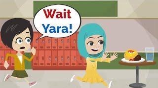 Yara is FASTING and need HELP ... | Basic English conversation | Learn English | Like English