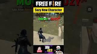 Free Fire OB41 Update New Character SUZY Ability Explained | SUZY Character Money Mark Skill Test