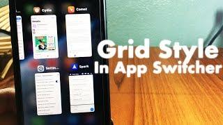 How To Enable Grid Style in the App Switcher iOS 12 - 12.1.2