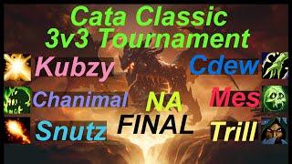 Cata Classic Tournament | NA | Wizard vs UDK Rogue RShamy | Grand Final