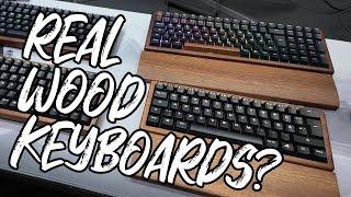 Keyboards Made From REAL Wood!