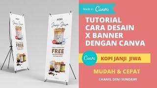 Tutorial Cara Desain X Banner Dengan Canva