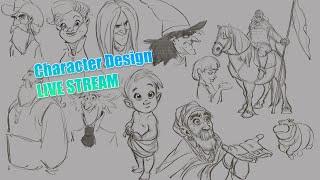 Live Stream: Character Design