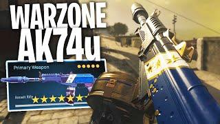 Warzone's NEW AK74u is Outrageously Good - (Cold War AK74u in Warzone)