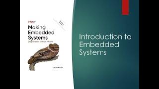 Introduction to Embedded Systems (O'Reilly Expert Webinar)