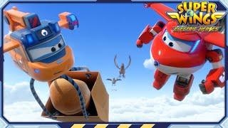 [SUPERWINGS8] Big Baguette Bread Train | Superwings Electric Heroes | S8 EP04