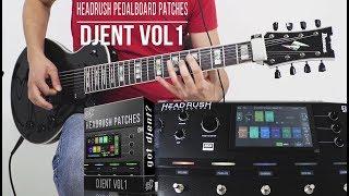 Headrush Pedalboard Patches | Djent vol1 | Playthrough