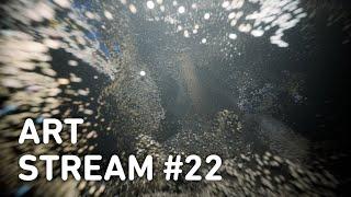 Art Stream #22: Crappy Fractals & Point Cloud Scan VJ Loops