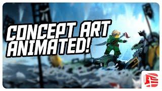 LEGO Ninjago Ice Chapter concept art Animated