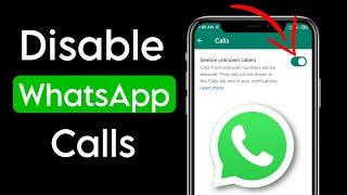 How To Disable WhatsApp Calls - Ignore or Block all WhatsApp Calls (2023)