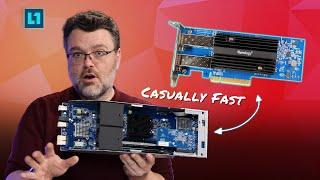 Blazingly FAST 25 gigabit Over Network! - Synology 3400d Review ft. Kioxia PM7 SAS SSDs