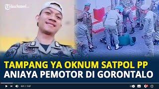 Tampang YA Oknum Satpol PP Diduga Penganiaya Pengendara Motor di Gorontalo, Petugas Muda