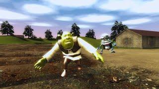 Nextbot Chase: Shrek & Crazy Frog Go Head-to-Head