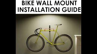 Bike Wall Mount Hanger - Installation Guide