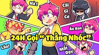 HIHA THỬ THÁCH 24H GỌI HIHA AUT LÀ " THẰNG NHÓC " TRONG MINECRAFT*HIHA AUT THẰNG NHÓC 