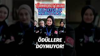 Techtolia Robotics Takımı ödüllere doymuyor!  #techtoliarobotics #Türkrobot #robot #teknoloji