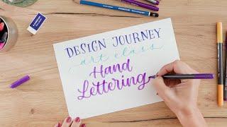 Hand lettering course for beginners | STAEDTLER Art Class Hand Lettering