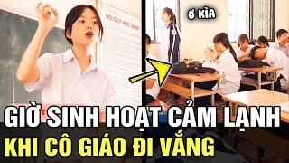 Cô giáo ĐI VẮNG giờ sinh hoạt, vùng trời tự do chính thức mở ra, cả lớp QUẨY TƯNG BỪNG | TÁM TV