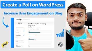 How To Create a Poll on WordPress Like YouTube Free 2021