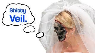 The worst wedding veil I've ever worn / Wedding veil explosion | Maddox