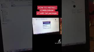 How to install CORELDRAW with serial number