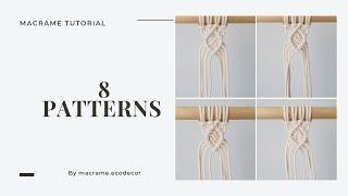 Macrame Patterns . Узоры макраме