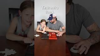 Food Trivia!  Dad vs Daughter TicTacToe! #family #familygamenight #familyfun