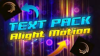 Top 15 Text Presets Alight Motion | AlightMotion Text Effects Tutorial | Implacable YT