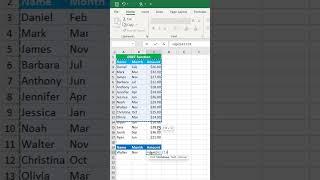 DGET function in excel