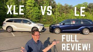 Comparing 2021 Sienna LE vs XLE: I Compare So You Can Decide!