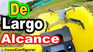 Prueba SG906 MAX 2 de Alcance del Video WiFi - Drones de largo alcance baratos comoconfigurar